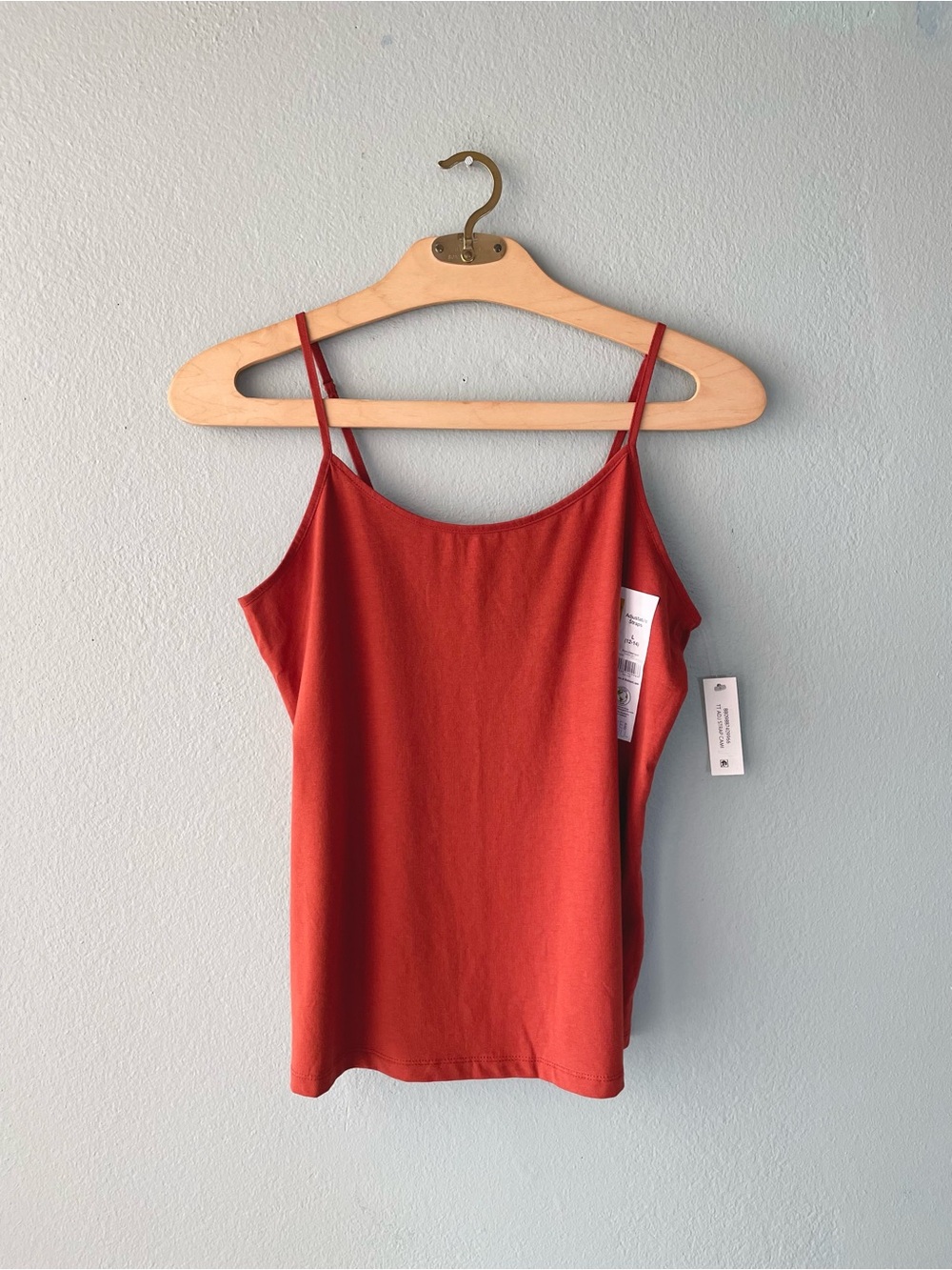🌻5/$15🌻 Time & Tru | Rust Orange Cami Tank Top